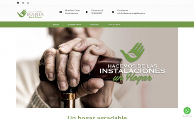 villasantamariagdl.com.mx screenshot