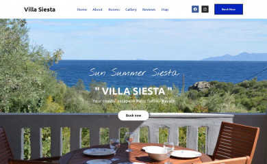 villasiesta.gr screenshot