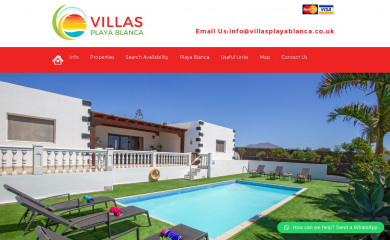 villasplayablanca.co.uk screenshot