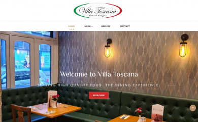 villatoscanaglasgow.co.uk screenshot