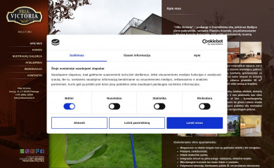 villavictoria.lt screenshot