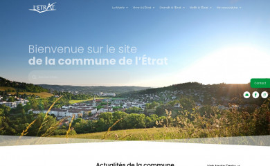 ville-letrat.fr screenshot