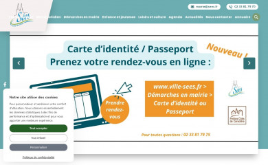 ville-sees.fr screenshot