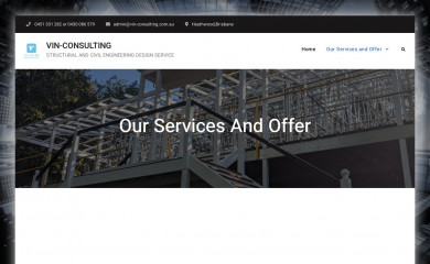 vin-consulting.com.au screenshot