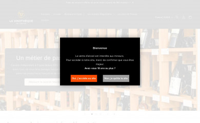 vinotheque-troyes.com screenshot