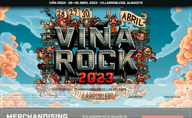 vina-rock.com screenshot