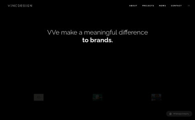 vincdesign.com screenshot