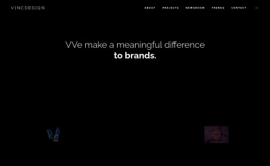 vincdesign.com screenshot