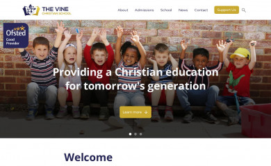 vinechristianschool.org.uk screenshot