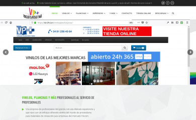 vinilosplanchasymas.com screenshot