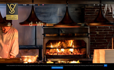 vinisabatini.com screenshot