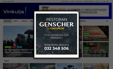 vinkulja.hr screenshot