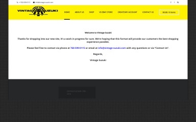 vintage-suzuki.com screenshot