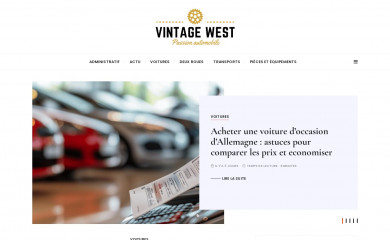 vintage-west.com screenshot