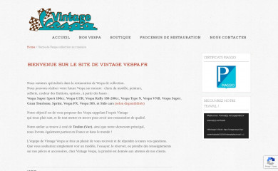 vintagevespa.fr screenshot