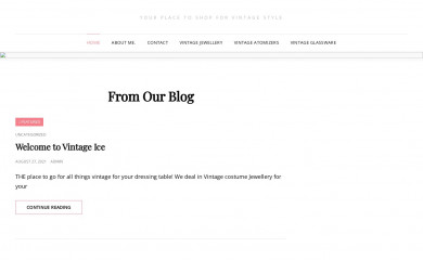 vintageice.ie screenshot