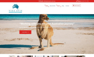 visaavis.com.au screenshot