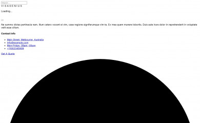 visagenius.com.au screenshot