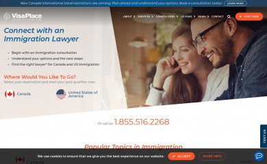 visaplace.com screenshot