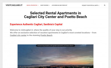visitcagliari.it screenshot