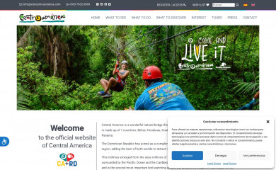 visitcentroamerica.com screenshot
