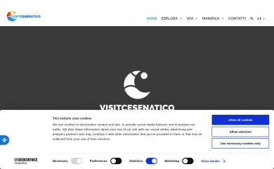 visitcesenatico.it screenshot