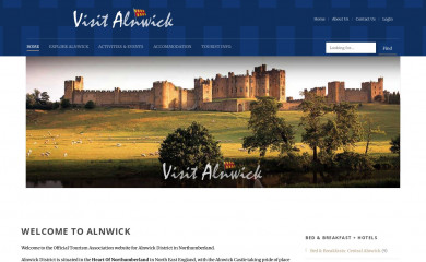 visitalnwick.org.uk screenshot