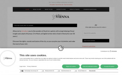 visitingvienna.com screenshot