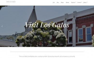 visitlosgatosca.com screenshot