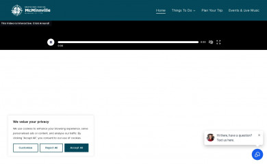 visitmcminnvilletn.com screenshot