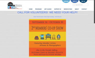 visitwcac.org screenshot