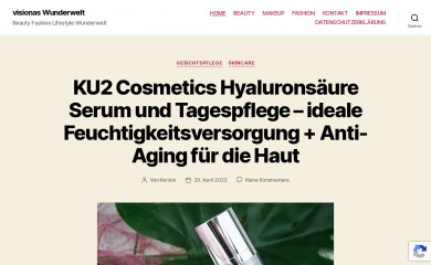 visionaswunderwelt.at screenshot