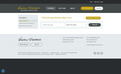 visionsource-underwoodoptical.com screenshot