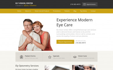 visionsource-elyvision.com screenshot
