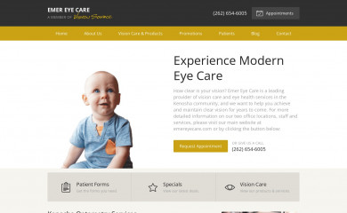 visionsource-emereyecare.com screenshot