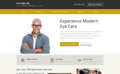 visionsource-franklinva.com screenshot