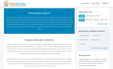 vissnotiek.lv screenshot