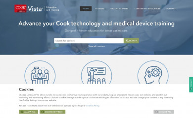 http://vista.cookmedical.com screenshot