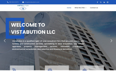 vistabution.com screenshot