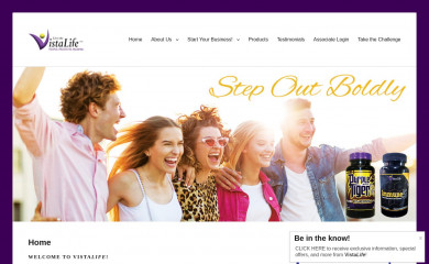 vistalife.com screenshot
