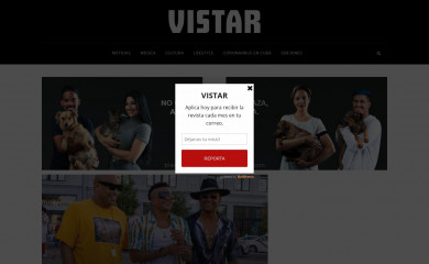 vistarmagazine.com screenshot