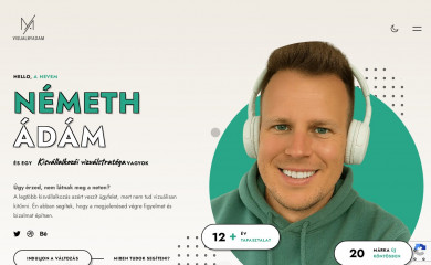 visualbyadam.hu screenshot