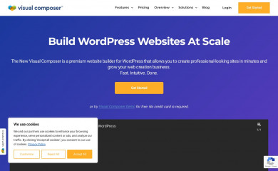 visualcomposer.com screenshot