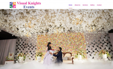 visualknightsevents.com screenshot