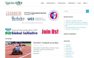 visualtext.org screenshot