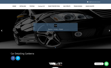 vipcardetailingcanberra.com.au screenshot