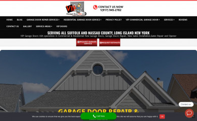 vipgaragedoorusa.org screenshot