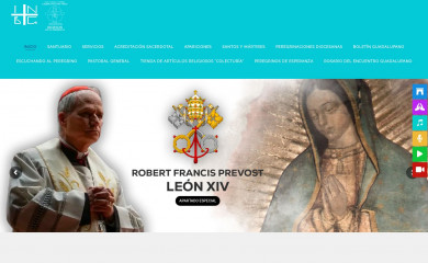 virgendeguadalupe.org.mx screenshot