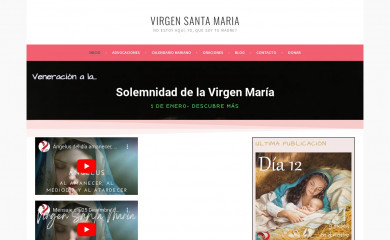 virgensantamaria.org screenshot