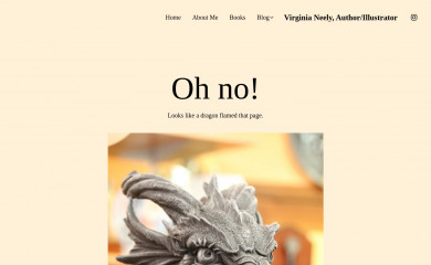 virginia-neely-author.ca screenshot